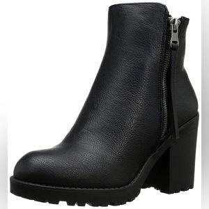 Call it Spring Afadosen Black Heeled Boots